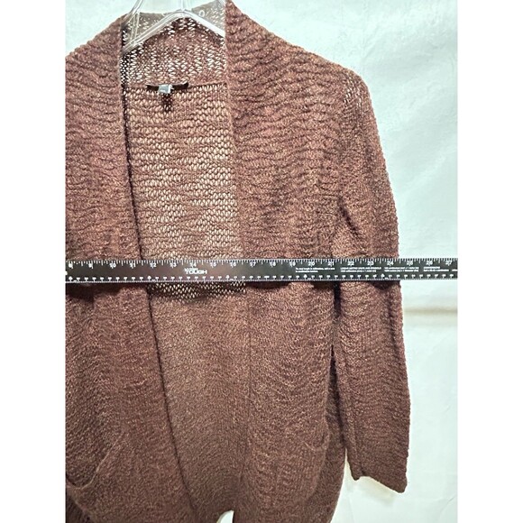 Eileen Fisher Petite Medium 100% Baby Alpaca Long Sleeve Cardigan - Picture 3 of 11